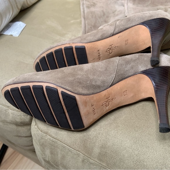 Cole Haan Nikeair tall suedes boots tan gently worn please see photos - Picture 6 of 8